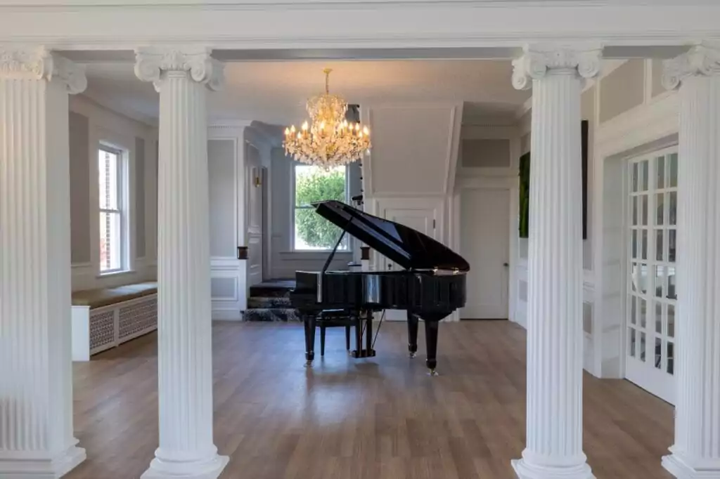 Piano Room at The Grove Estate Opioid Use Disorder Addiction Treatment
