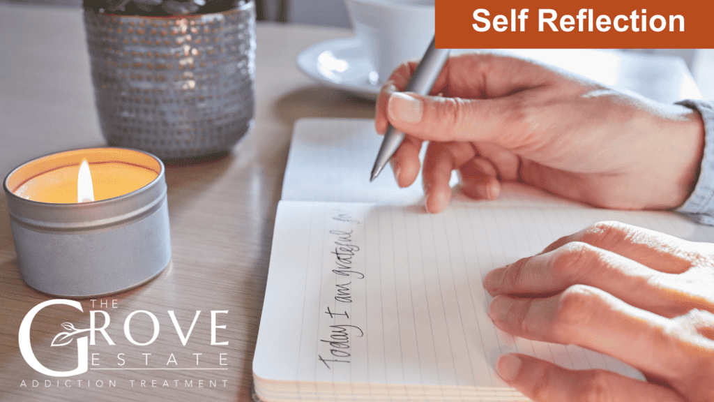 self reflection as a form of mindfullness in addiction recovery