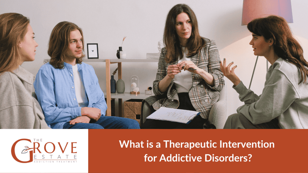 what are the different types of therapeutic interventions?