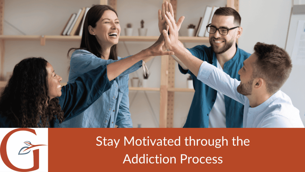 continued motivation for recovery to avoid relapse