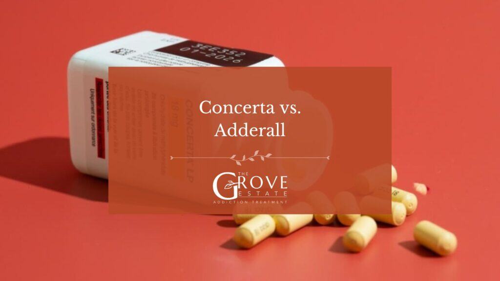 Concerta vs. Adderall