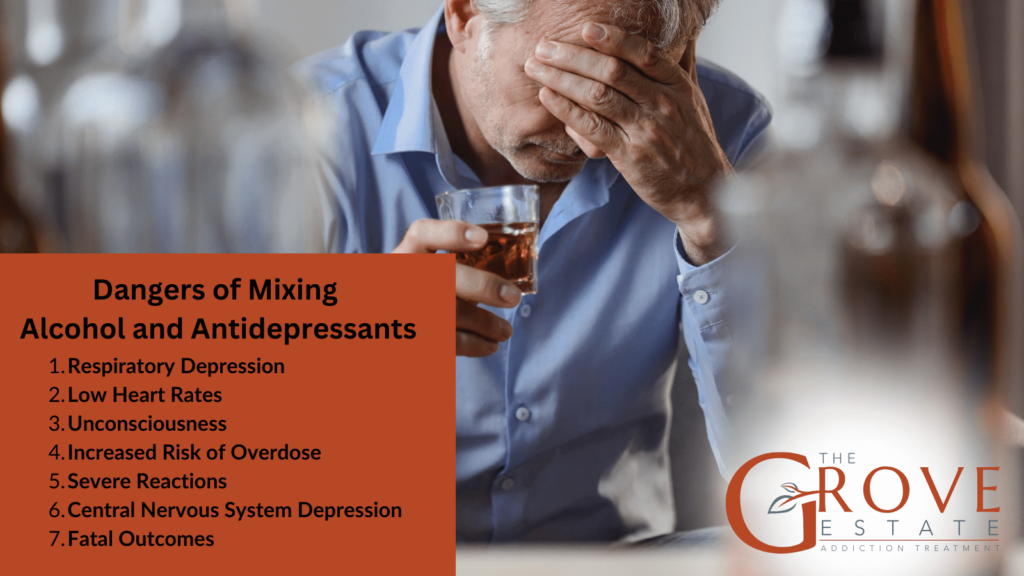 Dangers of Mixing Alcohol with Different Types of Antidepressants