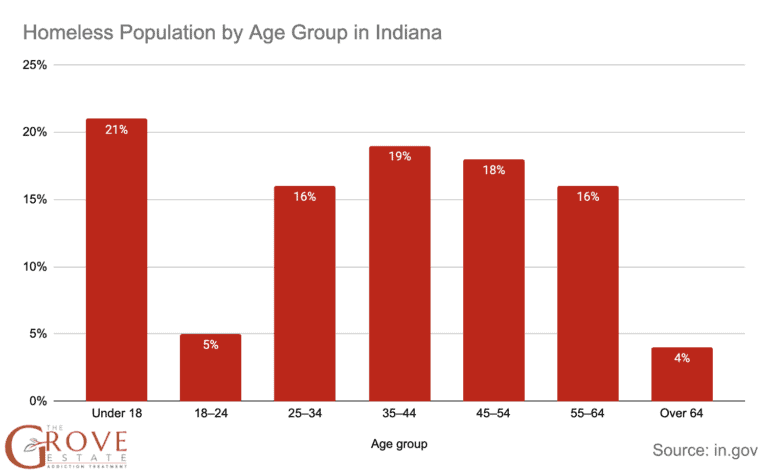 Indiana Homeless Statistics Homelessness and Addiction Statistics Indiana