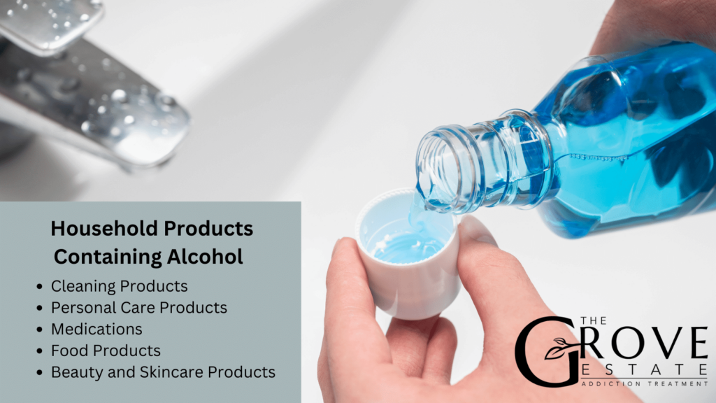 Household Products Containing Alcohol