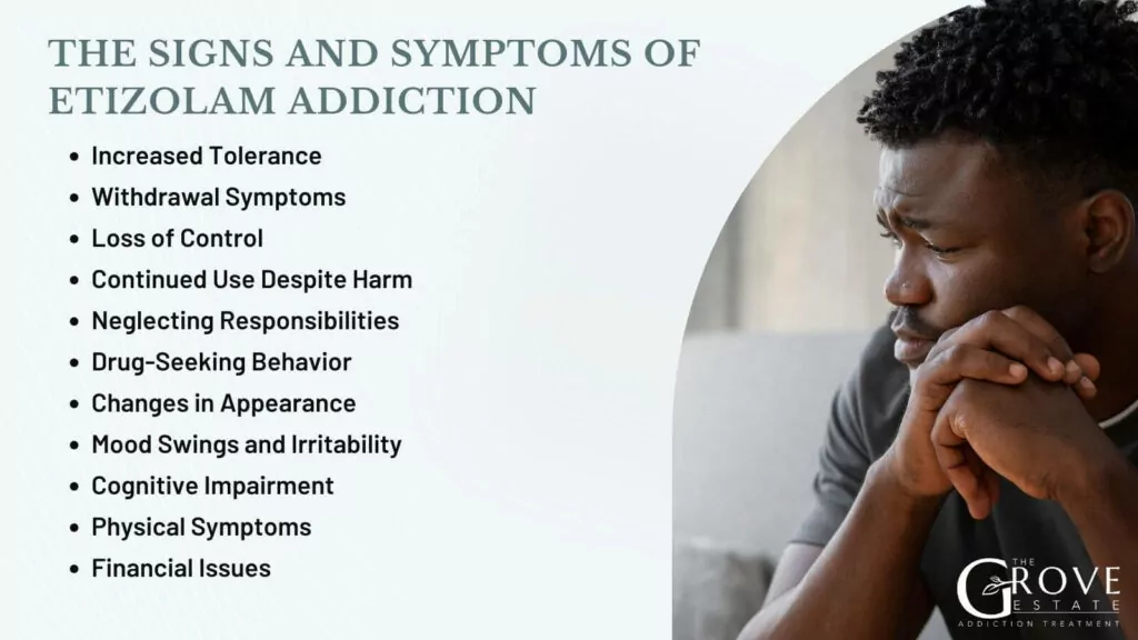 The Signs and Symptoms of Etizolam Addiction