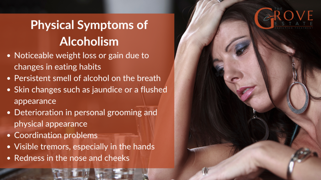 Physical Symptoms of Alcoholism