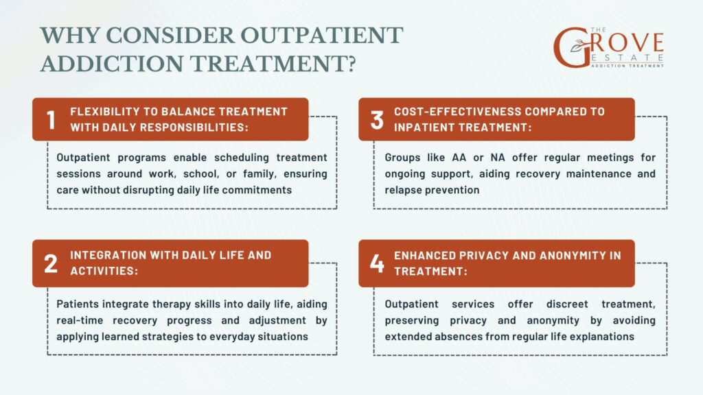 why consider outpatient addiction treatment